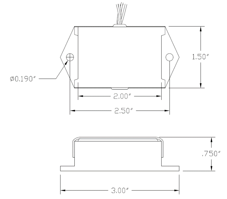 0729-1757-99 Dimensional Drawing